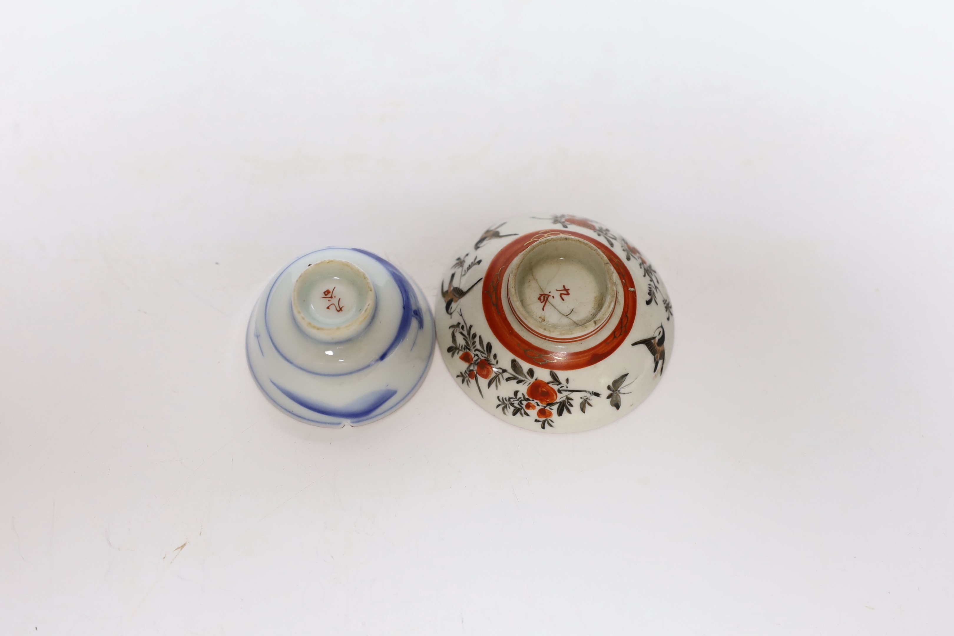 A group of various Japanese ceramics including Satsuma, Imari etc.